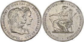 Austria - Impero Austro-Ungarico (1867-1918) - Franz Joseph I (1848-1916) - 2 Gulden 1879 - Giubileo delle nozze d'argento - Ag .900 - X#M5

BB+

...