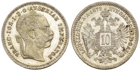 Austria - Impero Austro-Ungarico (1867-1918) - Franz Joseph I (1848-1916) - 10 Kreuzers 1872 - Ag .400 - KM#2206

FDC

SPEDIZIONE SOLO IN ITALIA -...