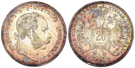 Austria - Impero Austro-Ungarico - Franz Joseph I (1848-1916) - 20 Kreuzer 1870 - Ag .500 - gr. 2,67 - KM#2212

FDC

SPEDIZIONE SOLO IN ITALIA - S...