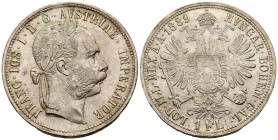 Austria - Impero Austro-Ungarico (1867-1918) - Franz Joseph I (1848-1916) - 1 Florin 1889 - Mint: Vienna - Ag .900 - gr. 12,34 - KM#2222

qFDC

SP...