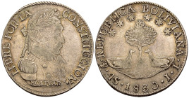 Bolivia - 4 Soles 1830 - Ag .667 - KM#96a

BB

SPEDIZIONE SOLO IN ITALIA - SHIPPING ONLY IN ITALY