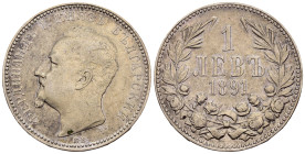 Bulgaria - Ferdinand I (1887-1918) - 1 Lev 1891 KB - Mint: Kremnica - Ag .835 - KM#13 

BB

SPEDIZIONE SOLO IN ITALIA - SHIPPING ONLY IN ITALY