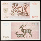 Lithuania - Republic (1918-date) - Lithuania, Republic - 200 Talonas - 1993 - - - Pick 45

UNC