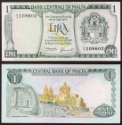 Malta - Republic (1972-date) - Malta, Republic - 1 lira - 1967 (1973) - - Creases, light wear - Pick 31d

XF