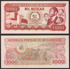 Mozambique - Republic (1975-date) - Mozambique, Republic - 1.000 Meticais - 1980 - - - Pick 128

UNC