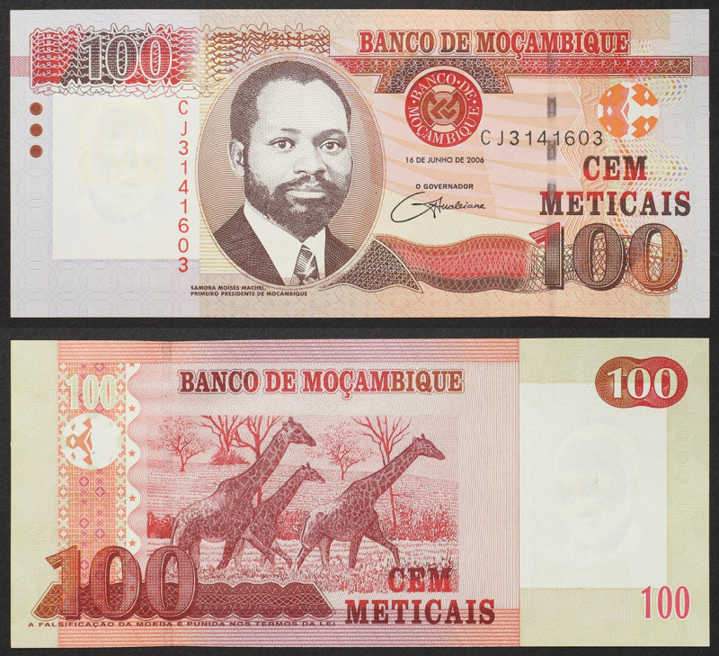 Mozambique - Republic (1975-date) - Mozambique, Republic - 100 Meticais - 2006 -...