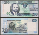 Mozambique - Republic (1975-date) - Mozambique, Republic - 200 Meticais - 2011 - - - Pick 152

UNC