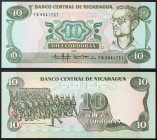 Nicaragua - Republic (1838-date) - Nicaragua, Republic - 10 Cordobas - 1985 - - - Pick 151

UNC