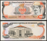 Nicaragua - Republic (1838-date) - Nicaragua, Republic - 5.000 Cordobas - 1985 - - - Pick 146

UNC
