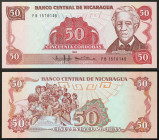 Nicaragua - Republic (1838-date) - Nicaragua, Republic - 50 Cordobas - 1985 - - - Pick 153

UNC