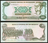 Nicaragua - Republic (1838-date) - Nicaragua, Republic - 10 Cordobas - 1985 - - - Pick 151

UNC