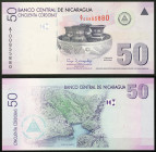 Nicaragua - Republic (1838-date) - Nicaragua, Republic - 50 Cordobas - n.d. (2007) - - - Pick 203a

UNC