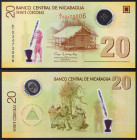 Nicaragua - Republic (1838-date) - Nicaragua, Republic - 20 Cordobas - n.d. (2007) - - - Pick 202

UNC