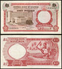 Nigeria - Federal Republic (1960-date) - Nigeria, Federal Republic - 1 Pound - 1967 - - Folds and creases - Pick 8

XF