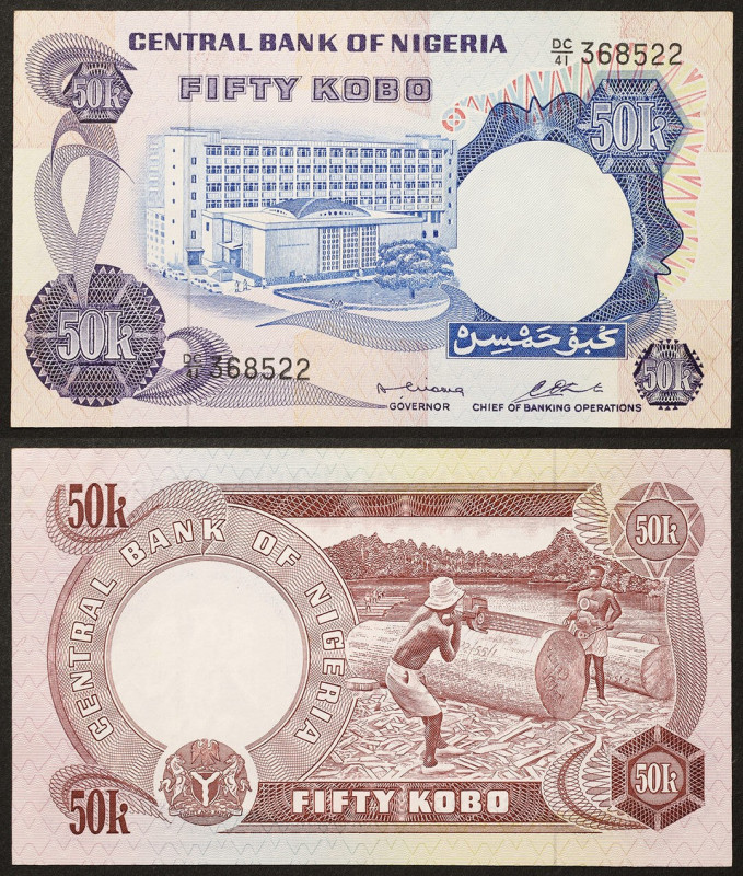 Nigeria - Federal Republic (1960-date) - Nigeria, Federal Republic - 50 Kobo - 1...