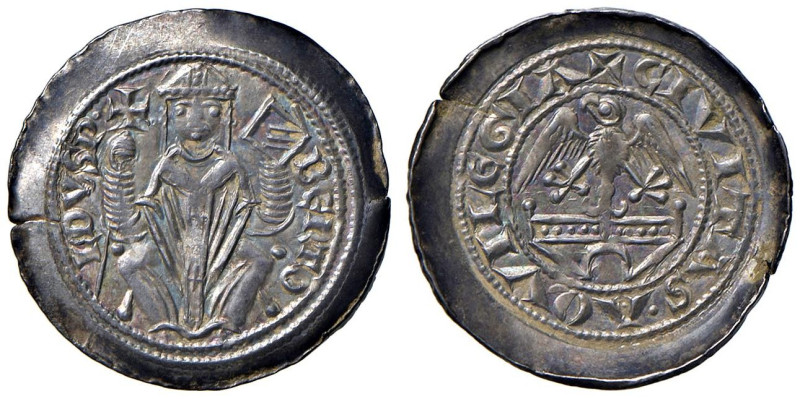 Aquileia - Bertoldo di Merania (1218-1251) Denaro - D/ BERTO - LDVSP Il patriarc...