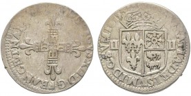 Louis XIII 1610-1643
1/4 Écu de Bearn, Pau, 1615, frappe au moulin, AG 9.16 g.
Ref : G. 30 (R)
Conservation : TB-TTB