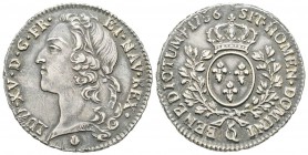 Louis XV 1715-1774
1/2 Écu au bandeau, Perpignan, 1756 Q, AG 14.49 g.
Ref : G. 314 (R4)
Conservation : Superbe. Rarissime