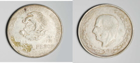 1951 Mexico 5 Pesos in a group of 3, KM-467. Extremely Fine.

1951年墨西哥伊達爾戈·科斯蒂利亞像（ Hidalgo y Costilla）5比索銀幣一組三枚，KM-467，極美品...