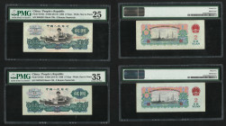 1962 People’s Bank of China, Third series of Renminbi x 2 sets in holding albums. 

1962年中國人民銀行第三版人民幣兩套，置於定位冊中。...