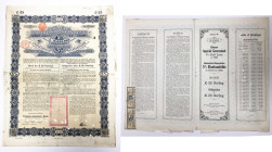 1896 and 1898 a group of 5 Chinese government gold loan secured upon the revenue of Imperial Customs, denominations include £25, £50 and £100, issued ...