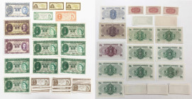 1940-1950s an assorted group of about 116 Government of Hong Kong banknotes, including QEII 1c x 100, plus other odd values. More outstanding items in...