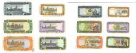 1990-1996 Banco Nacional Ultramarino banknote set of 6, denominations from 20 to 1000 Patacas. UNC. Superb condition.

1990至1996年大西洋銀行鈔票一組六張，面額由拾圓至壹...