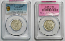 1937 Tibet 1-1/2 Sar, LM-660, Y-24. PCGS MS63.

1946年西藏獅圖銀幣1 1/2兩。