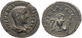 MONETE ROMANE IMPERIALI. MASSIMO CESARE (235-238 d.C.) DENARIO
Ar. Zecca di Roma. 3,25 gr. 20 mm. RR. Spl60.
D: IVL. VERVS MAXIMVS CAES. Busto nudo ...