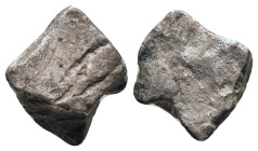 UNCERTAIN. (Late 6th-early 5th century BC).Silver Cut Ingot without design.Ar.

Condition : Good very fine.

Weight : 5.33 gr
Diameter : 13.22 mm