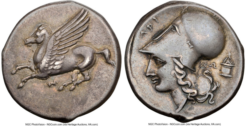 ACARNANIA. Anactorium. 4th-3rd centuries BC. AR stater (21mm, 8.51 gm, 12h). NGC...