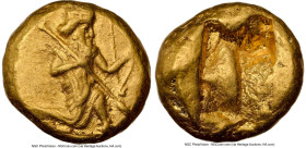 ACHAEMENID PERSIA. Darius I-Xerxes I (ca. 505-480 BC). AV daric (14mm, 8.34 gm). NGC Choice XF S 5/5 - 4/5. Lydo-Milesian standard, Sardes, ca. 485-42...