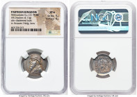 PARTHIAN KINGDOM. Mithradates II (ca. 121-91 BC). AR drachm (21mm, 4.11 gm, 12h). NGC XF S 5/5 - 4/5. Rhagae or Ecbatana, ca. 109-96/95 BC. Diademed, ...