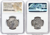 SYRIA. Antioch. Augustus (27 BC-AD 14). AR tetradrachm (28mm, 15.00 gm, 1h). NGC Choice AU S 5/5 - 3/5. Dated Year 26 of the Actian Era and Cos. XII (...