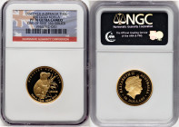 Elizabeth II gold Proof "Koala" 50 Dollars (1/2 oz) 2006-P PR70 Ultra Cameo NGC, Perth mint, KM961. Discover Australia series. One of First 350 Struck...