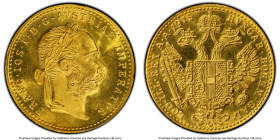 Franz Joseph I gold Restrike Ducat 1915-Dated MS67 PCGS, Vienna mint, KM2267, Fr-494. HID09801242017 © 2024 Heritage Auctions | All Rights Reserved ww...