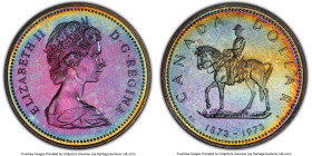 Elizabeth II 4-Piece Lot of Certified Specimen "R.C.M.P." Dollars 1973 SP67 PCGS, Royal Canadian mint, KM83. HID09801242017 © 2024 Heritage Auctions |...