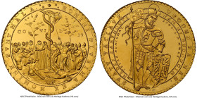 Republic gold "COVID-19" Medal 2020 UNC Details (Cleaned) NGC, 31.1gm. HID09801242017 © 2024 Heritage Auctions | All Rights Reserved www.HA.com/TexasA...