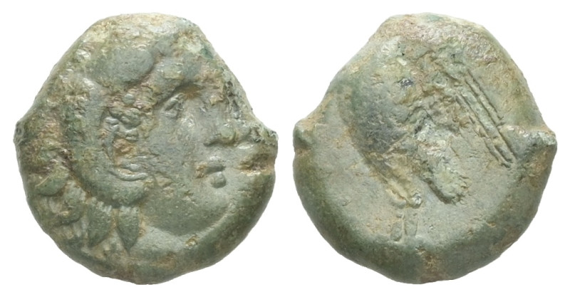 Sicily, Uncertain. AE. 1.67 g - 11.30 mm. Circa 3rd-2nd century BC.