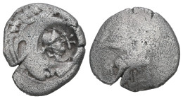 Kings of Macedon, Alexander III 'the Great', 336-323 BC. Countermarked AR Drachm. 3.51 g - 17.98 mm.