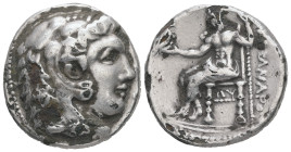 Kings of Macedon, Alexander III 'the Great', 336-323 BC. Fourrèe Tetradrachm. 13.39 g - 25.80 mm. Babylon mint.