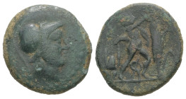 Kings of Macedon, Antigonos II Gonatas, 277-239 BC. AE. 4.11 g - 18.83 mm.