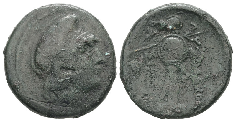 Kings of Thrace (Macedonian). Lysimachos, 305-281 BC. AE. 6.77 g - 21.69 mm.