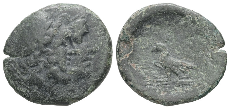 Kings of Thrace, Mostis. Circa 125-85/79 BC. AE. 4.94 g - 21.63 mm.