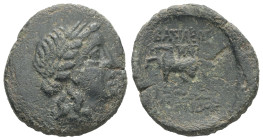 Kings of Thrace, Mostis. Circa 125-85/79 BC. AE. 4.62 g - 21.34 mm.