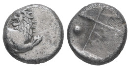 Thrace, Chersonesos. AR Hemidrachm. 2.10 g - 12.19 mm. Circa 386-338 BC.