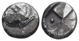 Thrace, Chersonesos. AR Hemidrachm. 2.24 g - 12.58 mm. Circa 386-338 BC.