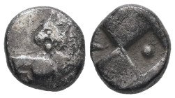 Thrace, Chersonesos. AR Hemidrachm. 2.10 g - 12.11 mm. Circa 386-338 BC.