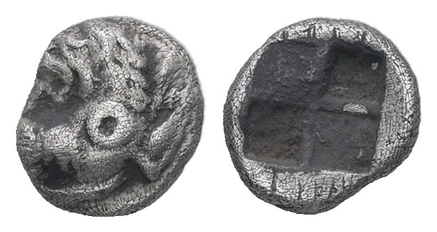 Thrace, Chersonesos. AR Hemiobol. 0.34 g - 6.99 mm. Circa 386-338 BC.