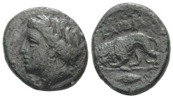 Thrace, Kardia. AE. 6.75 g - 20.70 mm. Circa 350-309 BC.